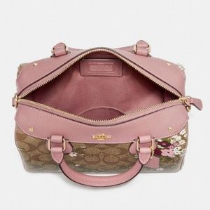 Coach Bags - Coach Mini Bennett Satchel Signature Canvas Floral Coach Bags - Coach Mini Bennett Satchel Signature Canvas Floral